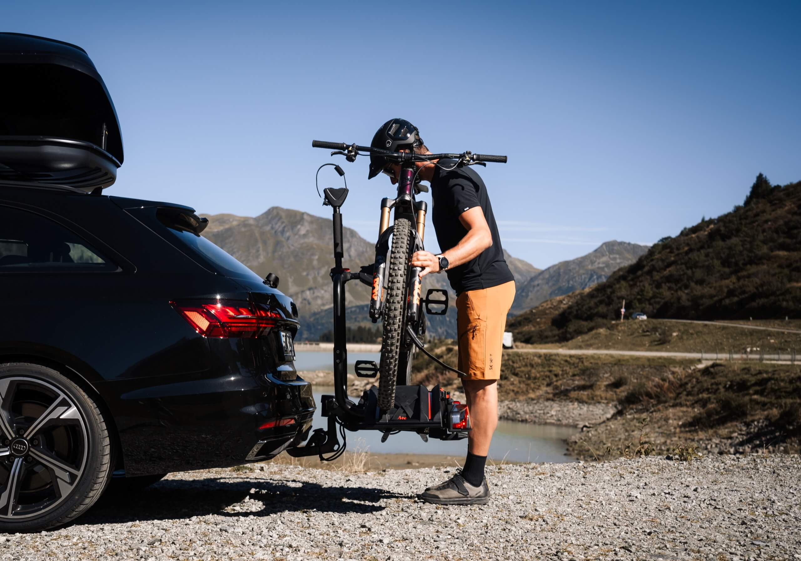 Atera GENIO PRO Advanced bike carrier black (2 to 3 bikes) no. 022785